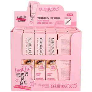 Kevin & Coco Lock In Beauty By Seal - Mascara Cream - Wholesale Display 24 Units (KC1608)