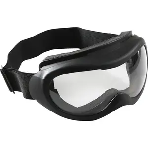 Black Tactical Wind Storm Goggles Clear Lens Military Eye Protection Anti Fog Anti Scratch UV400 Protective Eyewear