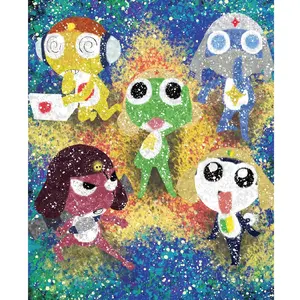 Space Frogs art print