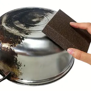 High-Efficiency Surface Cleaning Sponge Brush, Metal Cleaning Sponge, Rust Removal, Oil Stain Remover, Dishwasher Safe Scrubber Pad, Durable Kitchen Brush