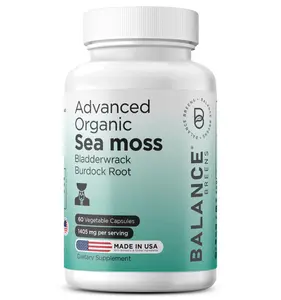 60 Organic irish sea moss capsules - immune booster, digestive gut health, Healthy Skin Detox and Joint Support Dietary