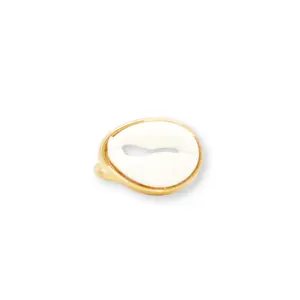 Cowrie Ring ~ Salty Shells