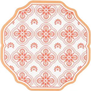 Coral 8.25" Ceramic Trivet