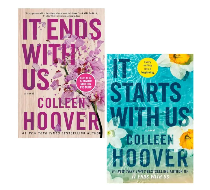 The Colleen Hoover Bestselling 2 Book Collection - It Ends with Us and It Starts with Us - Paperback