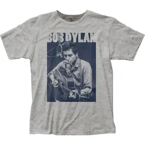 Bob Dylan Harmonica T Shirt Mens Rock and Roll Music Band Tee New Sport Grey, Graphic tees, Streetwear, Men gifts, Short sleeve, cotton, Top, Menswear