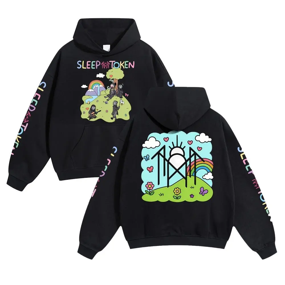 Sleep Token Take Me Back To Eden Hoodie, Cute Graphic Sweatshirt for Men & Women, Unisex Streetwear Pullover, Music Fan Gift