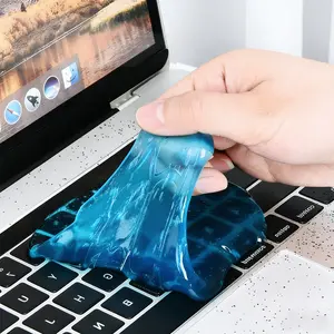 Universal Cleaning Gel for Office ProductsCleaning,Keyboard Cleaner Dust Cleaning Gel for CarInterior Cleaning,Car Putty Reusable Slime goo