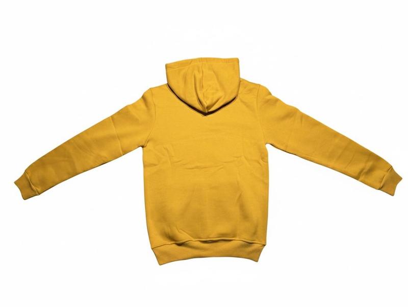 UNISEX HIGH QUALITY HOODIE in Vibrant Mustard Yellow with Hood and Drawstring for Comfort and Style