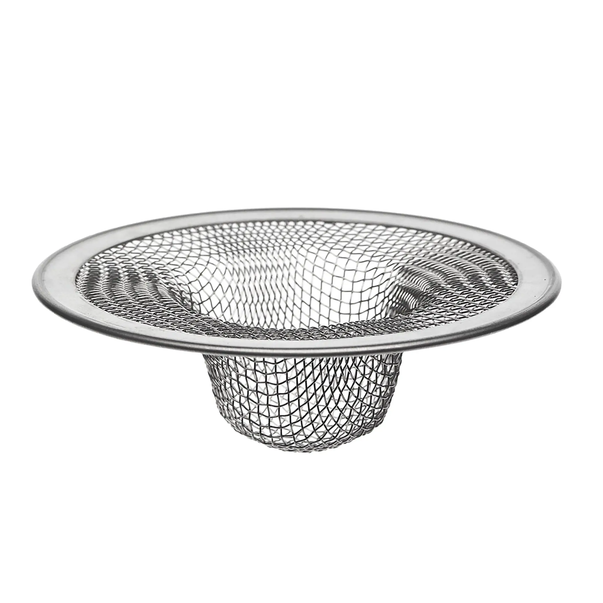 Danco 88822 Portable 4.5 in. Stainless Steel Mesh Kitchen Strainer, Essential Kitchen Utensils & Gadgets Sieve