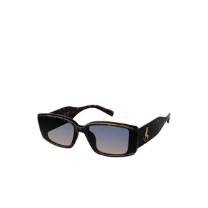 Modern Rectangular Sunglasses in Tortoise