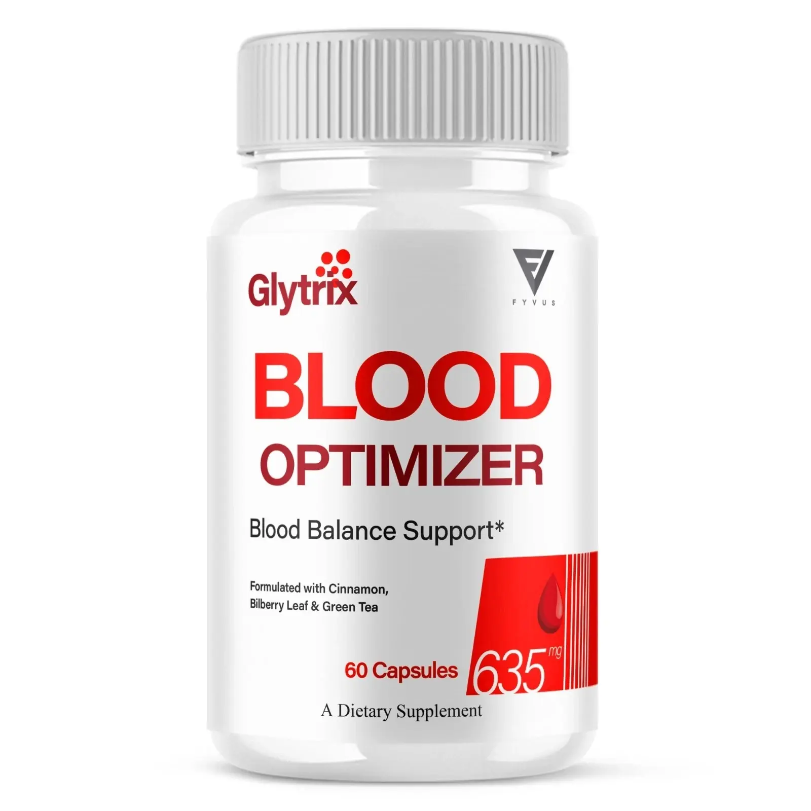 Glytrix Premium Blood Support, Glytrix Advanced Pills (60 Capsules)