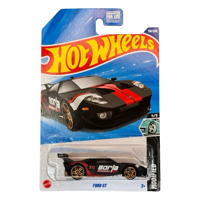 Hot Wheels Ford GT Black Mainline 158/250 Hot Wheels Ford GT Black Mainline 158/250