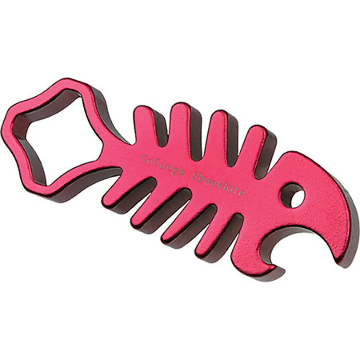 Fotodiox GoTough Sharkbite Aluminum Wrench for GoPro Knobs, Sport Camera Gopro Hero HD, Hero1, HERO2, HERO3/3+, HERO4 and all GoPro Adapter Screw, Razz Red
