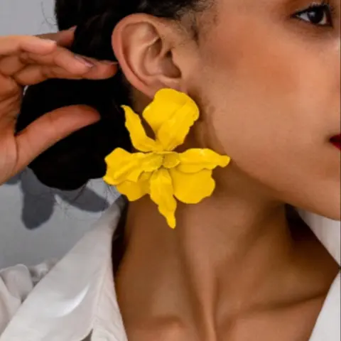 Mother's Day Gift Flower Design Earrings, Elegant Fashionable Jewelry for Women, Fashionable Jewelry Accessories, Trendy All-match & Exquisite Jewelry for Birthday Gift, Elegant Minimalist Earrings, Elegant Jewelry Accessory