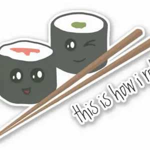 This is how I roll sticker