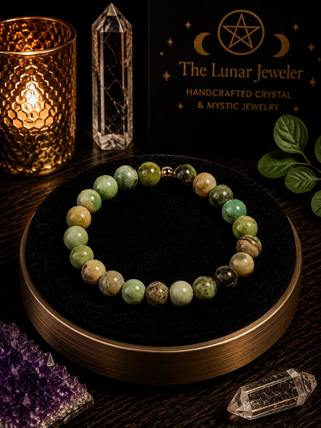 Phoenix Stone Bracelet – 7.5" Elastic Bracelet