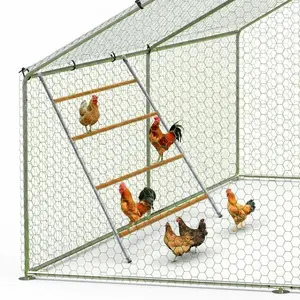 Sturdy Chicken Coop Perch – 100x140cm Ladder-Style Resting Bars, Easy Installation and Cleaning – Durable Accessory for Backyard and Outdoor Extensions
