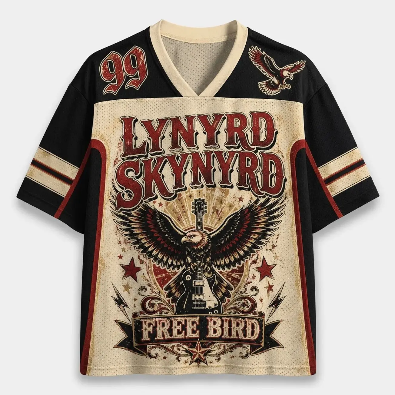 Lynyrd Skynyrd "Free Bird" Jersey Shirts YK8