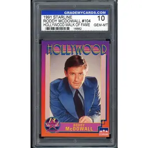 1991 Starline #104 Roddy McDowall GMC 10 GEM MINT 534109