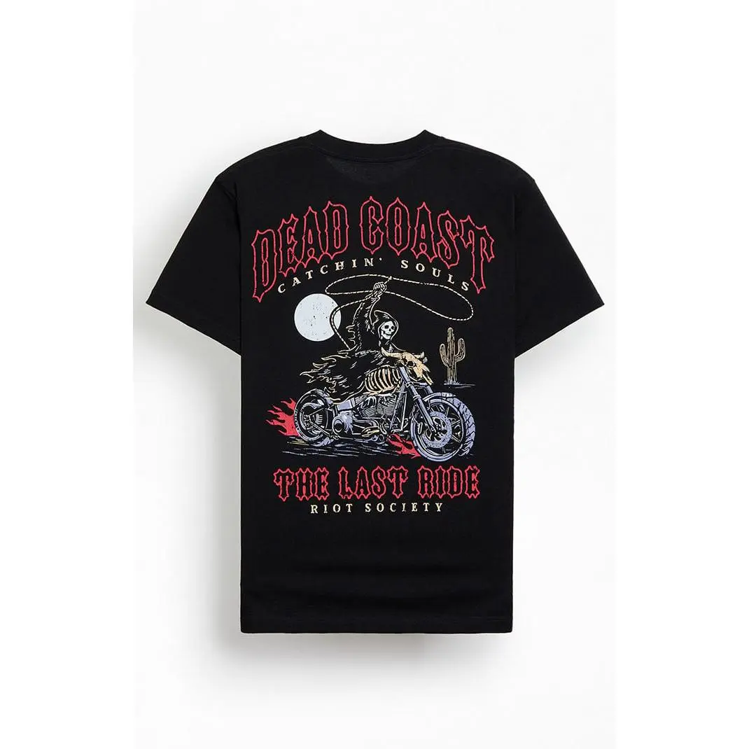 Riot Society Men's Dead Coast Riders T-Shirt - Multicolor