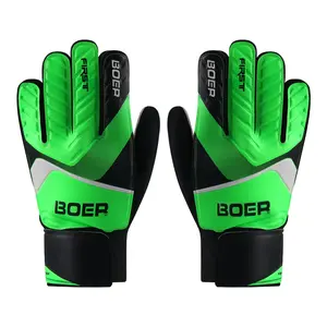 Boer entry-level children's goalkeeper gloves latex sticky non-slip gloves goalkeeper football gloves factory direct sales