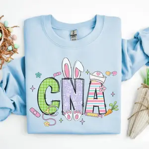 Certified Nursing Assistant, Easter Nurse Crew Shirt, Easter Gift for Nurse, Easter Coquette Shirt, Easter CNA Nurse Shirt, Easter Bunny Tee