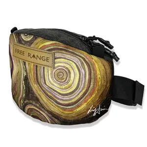Free Range Equipment Log Pile Phanny Pack 90s Retro, Hands-Free Belt Bag for Active Lifestyles