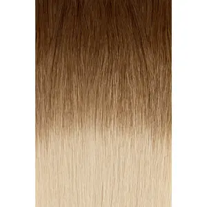 Ombre - Chocolate Brown (#4) to Dirty Blonde (#19C) 20" I-Tip