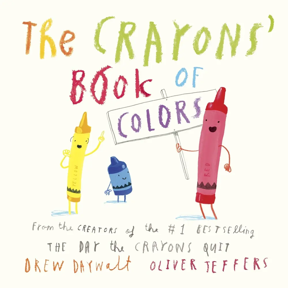 USED Book - The Crayons' Book of Colors by Daywalt, Drew (Board book) - english