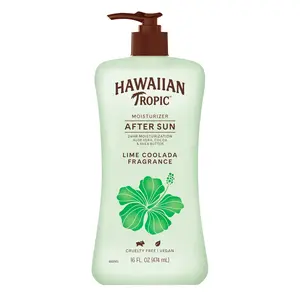 HAWAIIAN TROPIC LIME COOLADA AFTERSUN LOTION 16OZ