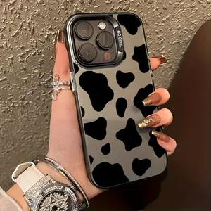 A cow print design pattern, suitable for iPhone series 11/12/13/14/15/16/17ProMax/X/XS/XSMAX/XR/16E/7P/8P, a Christmas gift for friends, family and yourself.