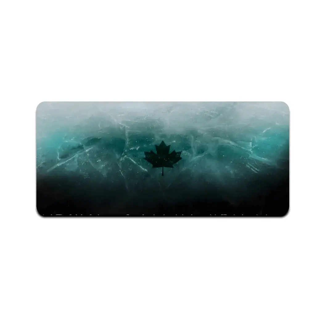 Black Ice Mousepad - Perfect for Gaming and Office Use