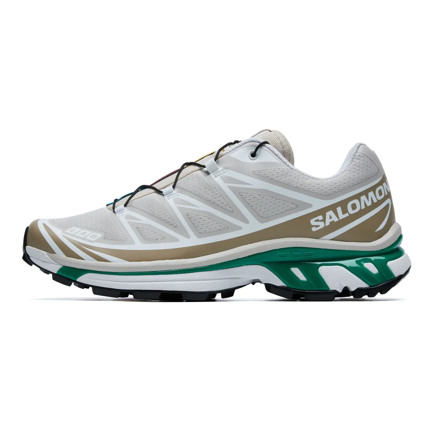 Salomon XT-6 'Rainy Day Chinchilla' Running Sneakers, Waterproof, for Outdoor Run & Casual Wear, US M 10