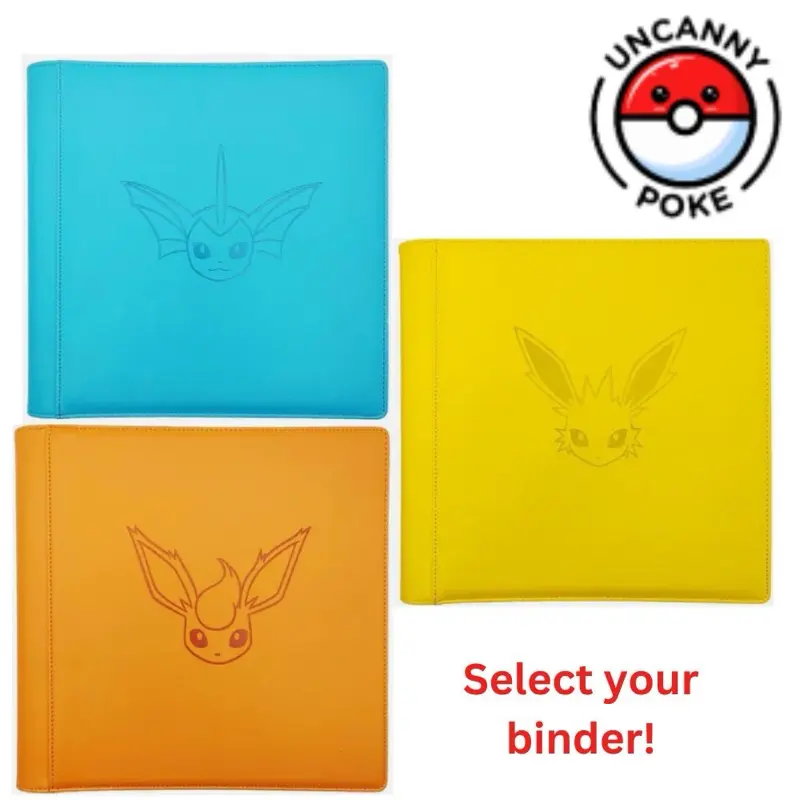 pokemon eevee card binder Extended Art Pokmon Binder Display (Digital Download + P NOWPOKE The Ultra Pro Elite Eevee 9 Pokmon TCG: Scarlet & Violet: