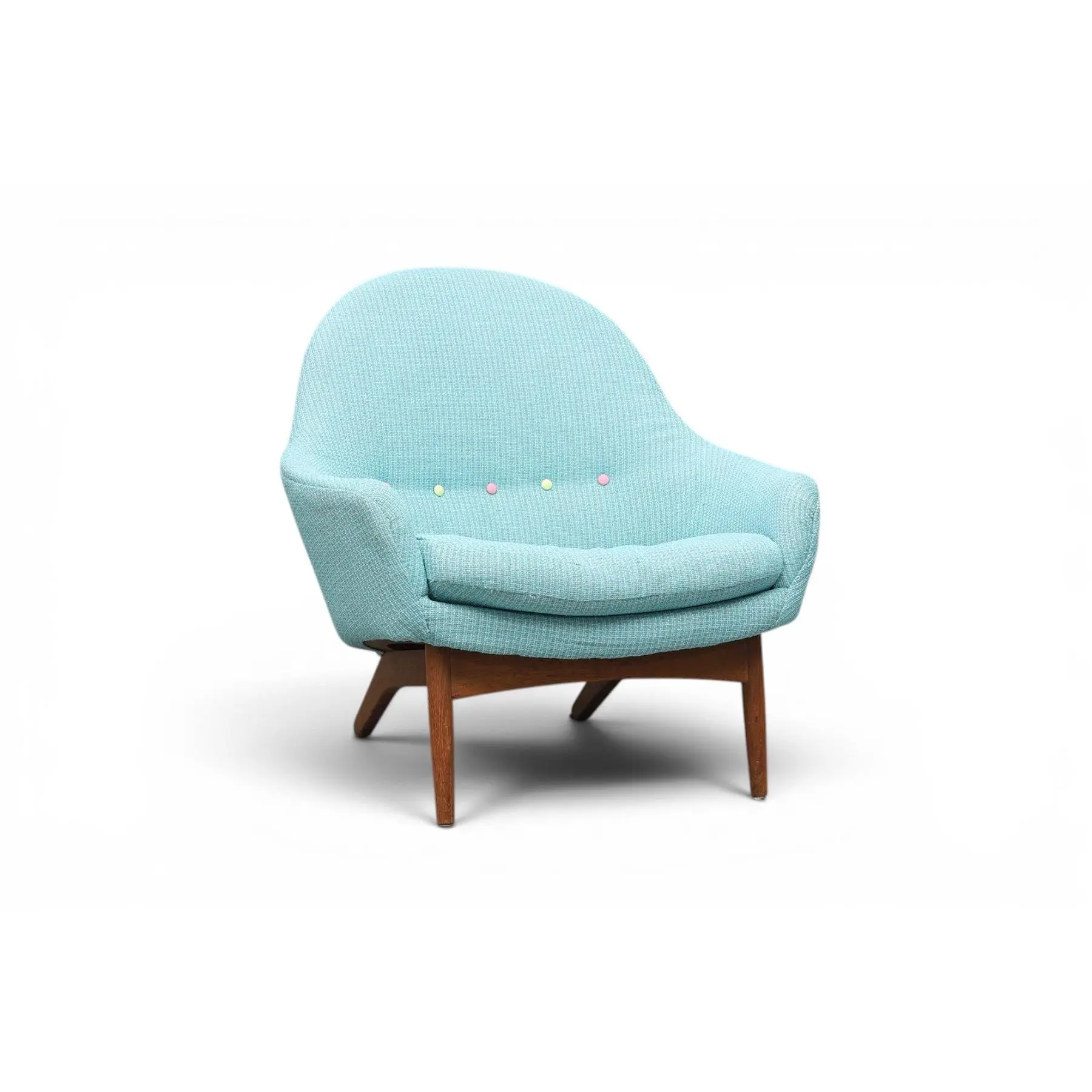 1950S KURT ØSTERVIG LOUNGE CHAIR IN TEAK