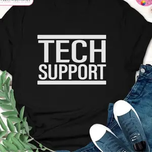 Tech Support Shirt – IT Support T-Shirt – Elon Musk Tech – Computer Nerd Tee – Geek IT Help Desk Shirt – Programmer Engineer T-Shirt