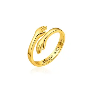 Always with you ring Adjustable, hypoallergenic, one size fits all, daily reminder, gift for loved ones, Mother's Day gift, Valentine's Day gift