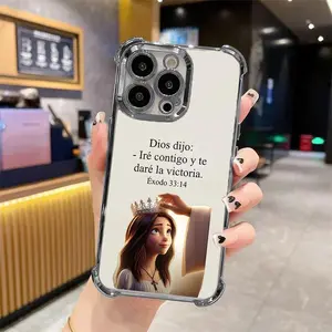 StyleShell Biblical Motivational Quotes Pattern Phone Case for iPhone 17 ProMax16 15 14 Pro Max 13 12 11  Plus Air Shockproof Drop Protective Cover Cellphone Casing Protector  #YGSJDSJ1