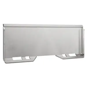 Garvee 1/2 Inch Steel Skid Steer Attachment Plate with Quick Mount Loader Plate, Easy to Weld or Bolt for Various Accessories, Durable and Versatile Skid Steer Mounting Solution