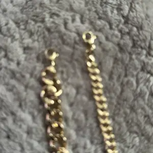 TEWIKY Women's Anklets and Bracelets Elegant Waterproof Metal Plated Gold and Silver Chain Jewelry Set with Metal Coating