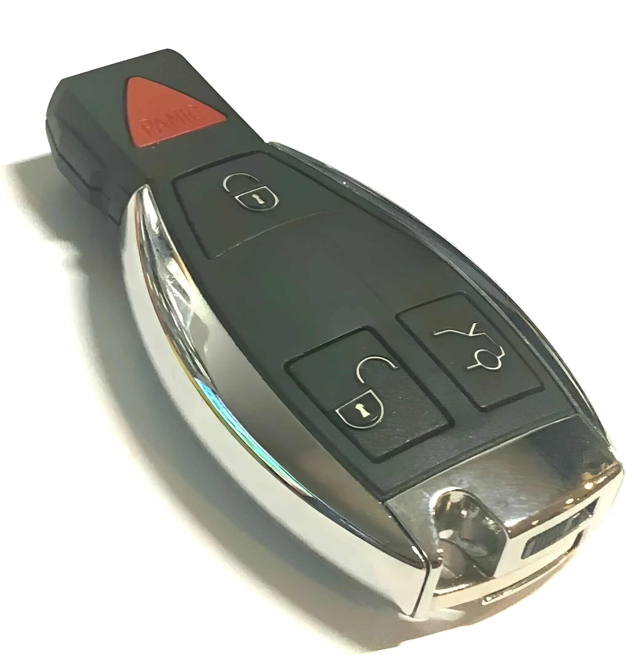 4-Button Fobik Key Shell Compatible with Mercedes-Benz (1997–2014)