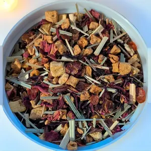 Passionfruit Hibiscus Herbal Tea (6 serving packet)