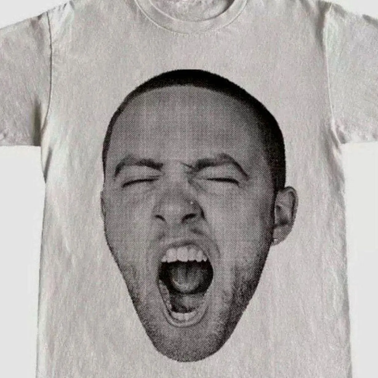 ToolHeaven SCSTT - MAC MILLER WHITE T-Shirt Handmade Unisex OLC 8HK N6F DZX 9CT F80 0JM