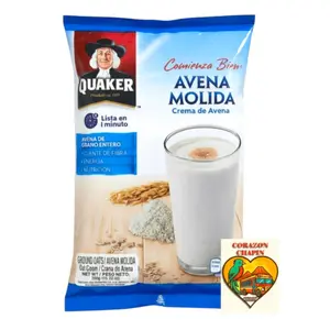 Quaker Avena Molida Oatmeal Instant Food - Authentic Central American Cuisine with Rich Flavors and Cultural Heritage