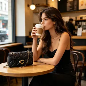 Trending 2026 Crossbody Bags for Women Mini Shoulder Bag with Secure Zipper & Chain, Versatile Everyday Tote Bag