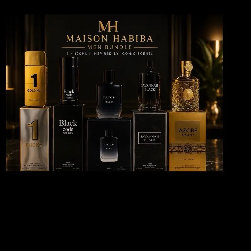 Men’s Bundle – 5 Premium Inspired Fragrances1-2