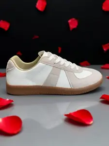 Vintage Classic Trainer Shoes, Low Top Lace-Up Anti-Slip Durable Rubber, Couple Fashion Casual Sneakers, Trendy Comfortable Footwear, Sports Shoes, Walking Shoes