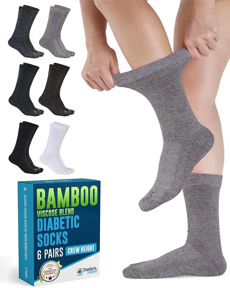 Browns & Grays - 6 Pairs