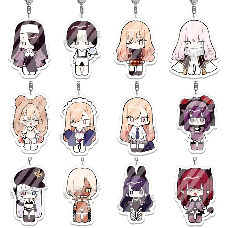 Marin Kitagawa Anime Acrylic Keychain | Cute SD Kawaii Cosplay Girl | Bag Accessory My Dress-Up Darling