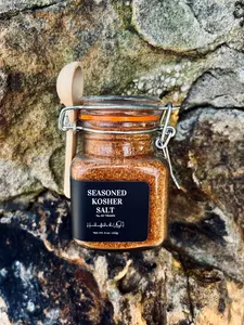 Gourmet Seasoned Kosher Salt | Handcrafted, flavorful Kashmiri chili-based seasoned salt, perfect for any dish!…